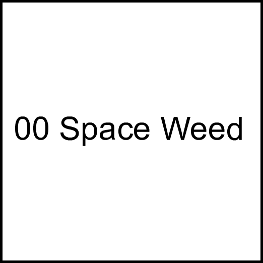 Cannabis Brand 00 Space Weed
