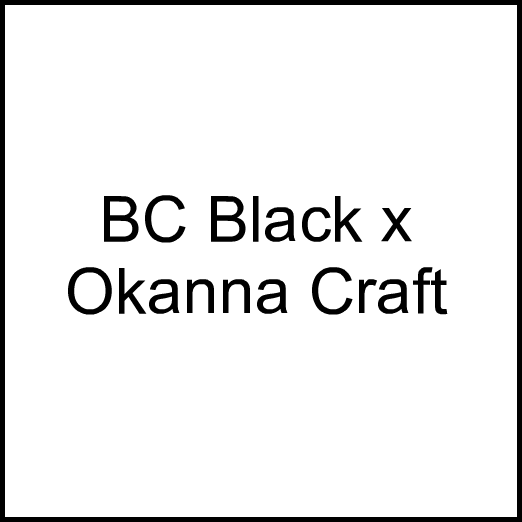 Cannabis Brand BC Black x Okanna Craft