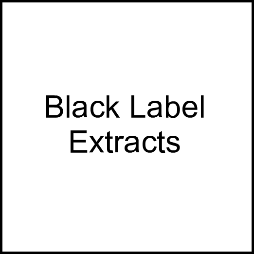 Cannabis Brand Black Label Extracts