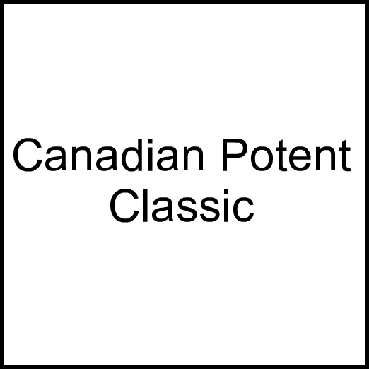 Cannabis Brand Canadian Potent Classic