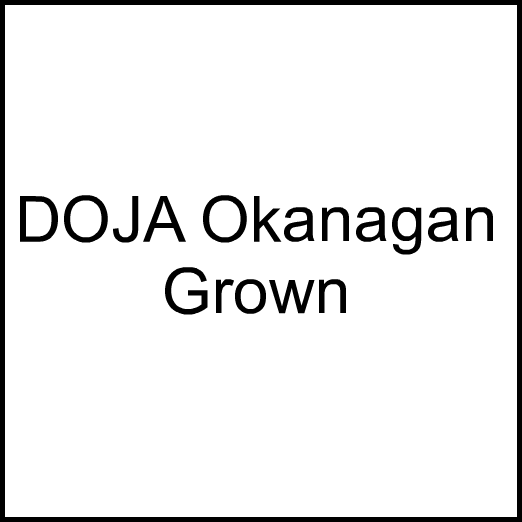 Cannabis Brand DOJA Okanagan Grown