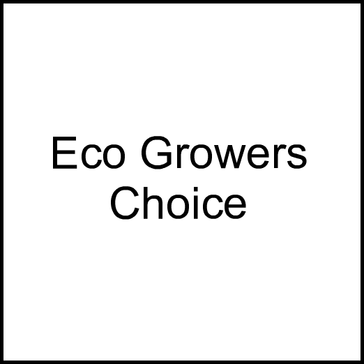 Cannabis Brand Eco Growers Choice