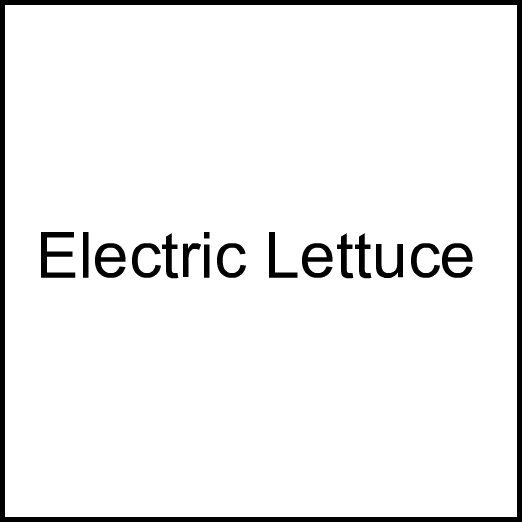 Cannabis Brand Electric Lettuce