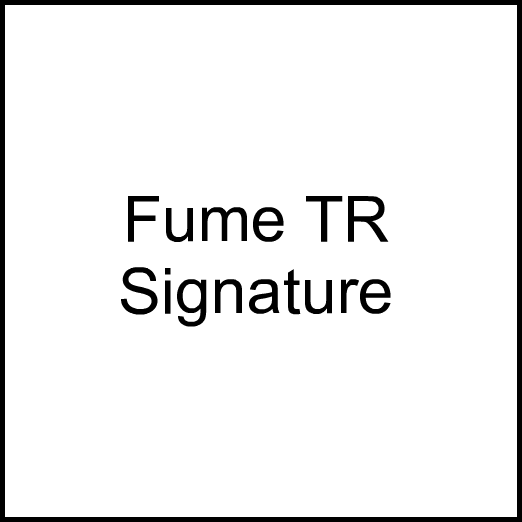 Cannabis Brand Fume TR Signature