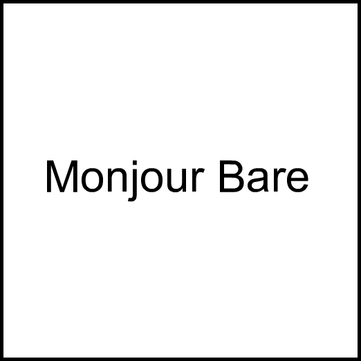 Cannabis Brand Monjour Bare