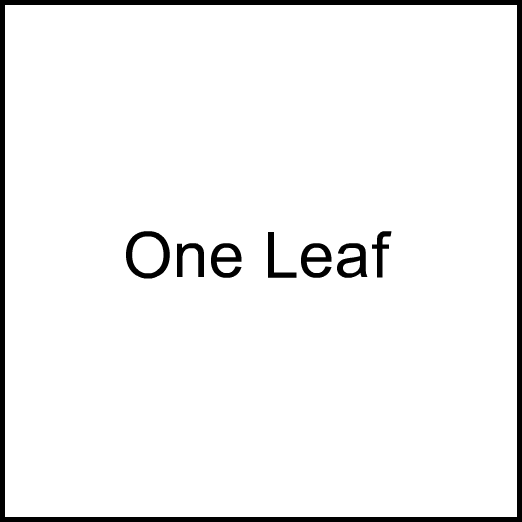 Cannabis Brand One Leaf