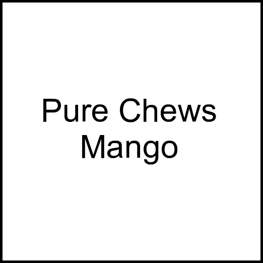 Cannabis Brand Pure Chews Mango