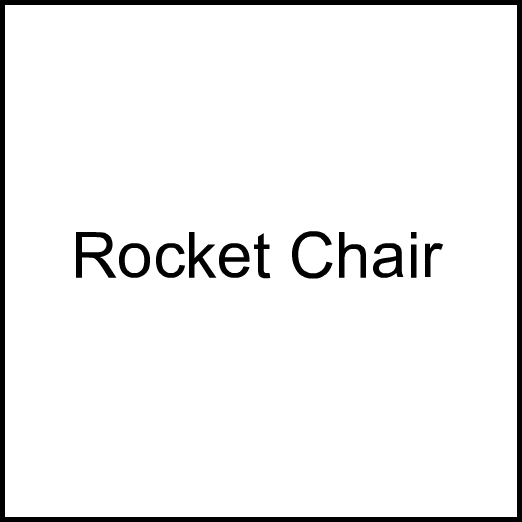 Cannabis Brand Rocket Chair