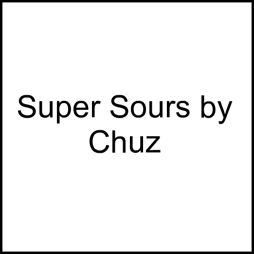 Cannabis Brand Super Sours by Chuz