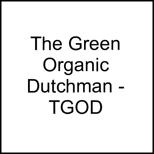 Cannabis Brand The Green Organic Dutchman - TGOD