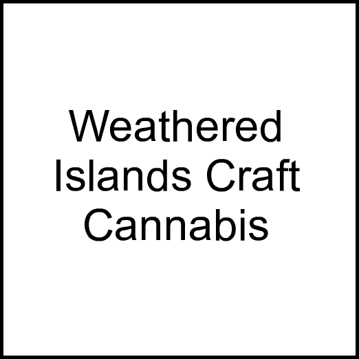 Cannabis Brand Weathered Islands Craft Cannabis