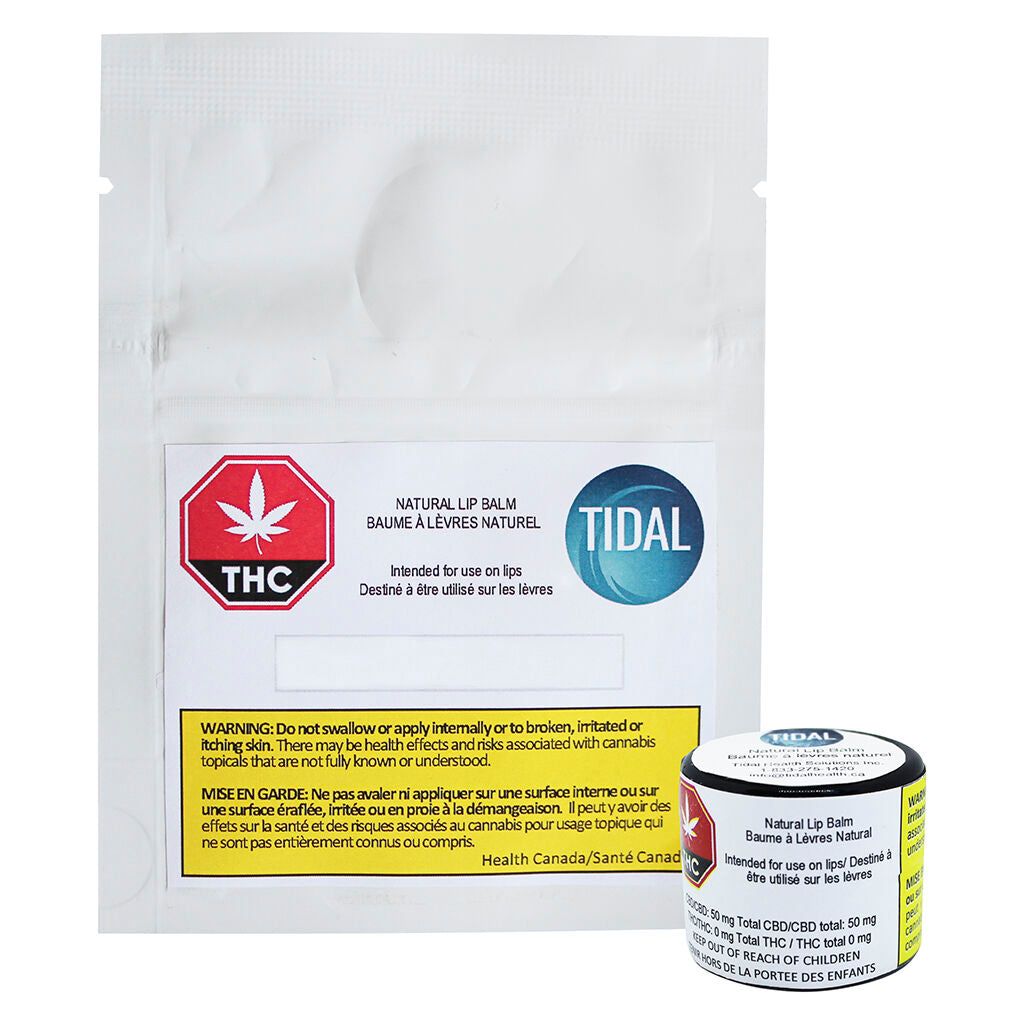 Cannabis Product All-Natural Lip Balm by Tidal - 1