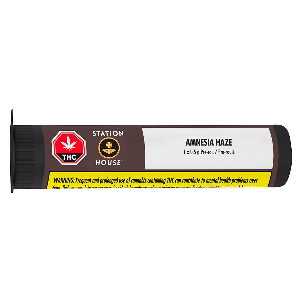 Cannabis Product Amnesia Haze Pre-Roll by Station House - 2