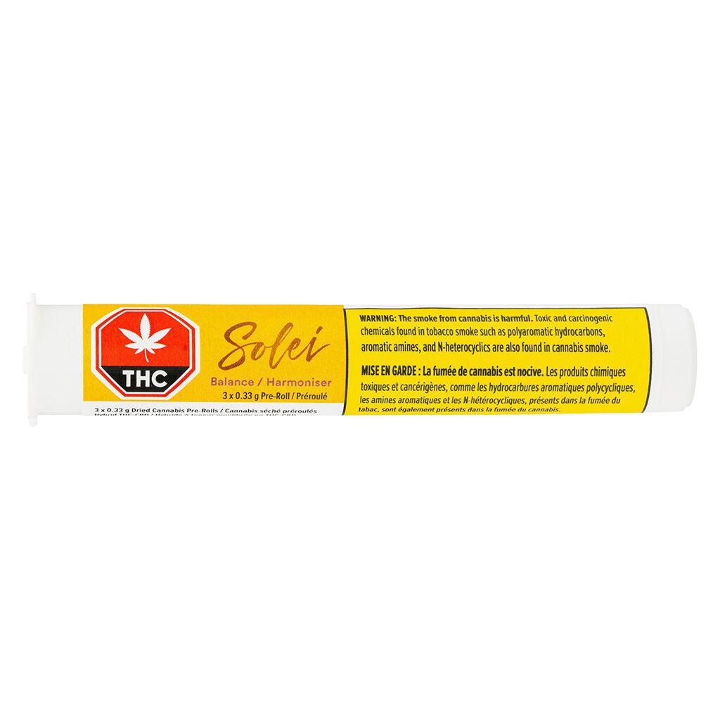 Cannabis Product Balance Pre-Roll by Solei