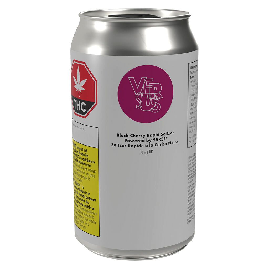 Cannabis Product Black Cherry Rapid Seltzer by Versus