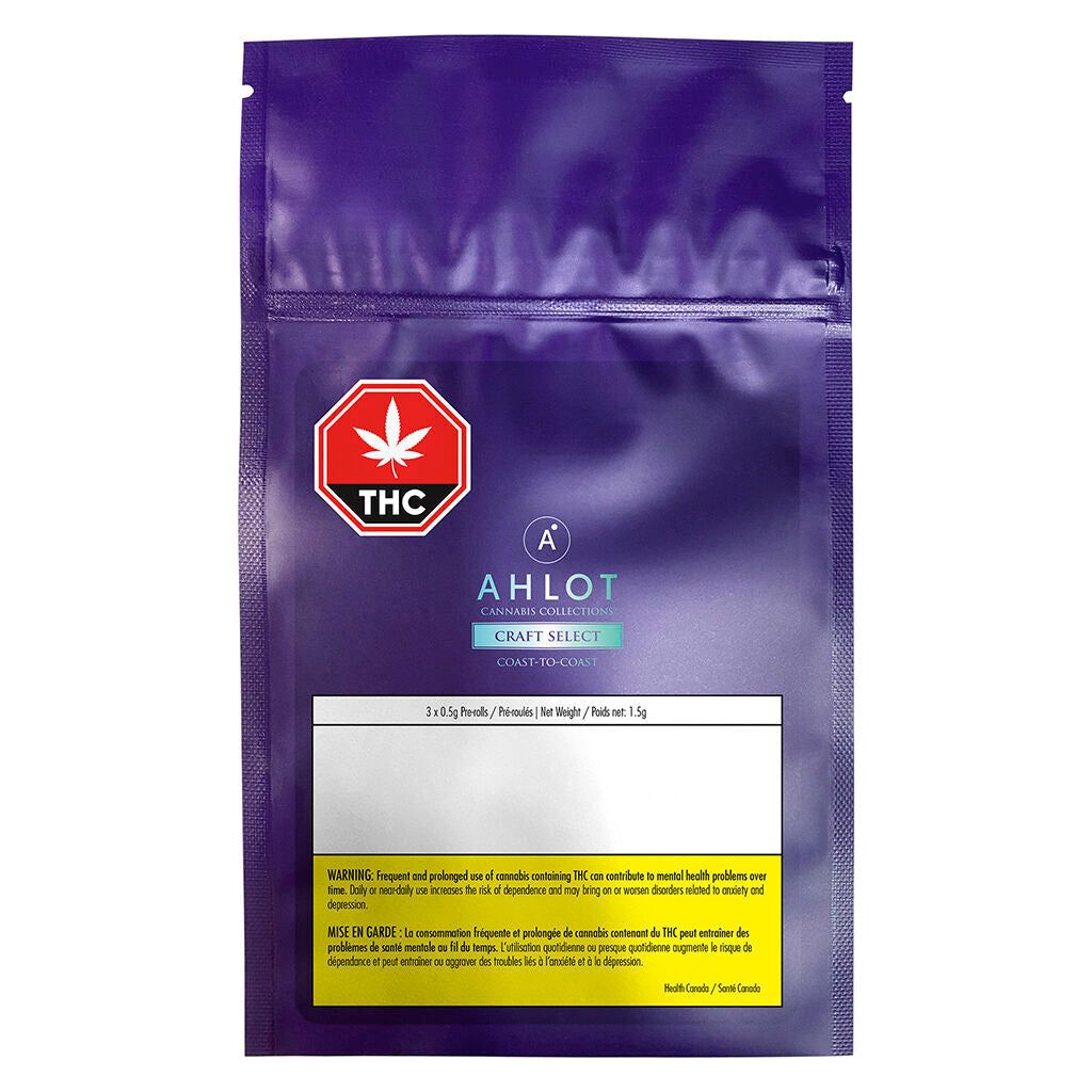 Cannabis Product Cannabis Collections: Craft Select - Coast to Coast Pre-Roll by AHLOT