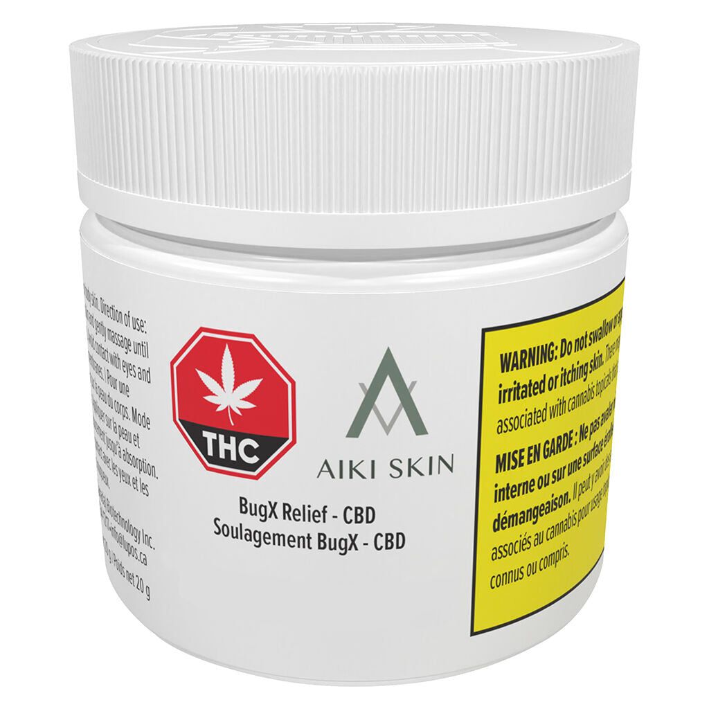 Cannabis Product CBD BugX Relief by Aiki Skin - 2