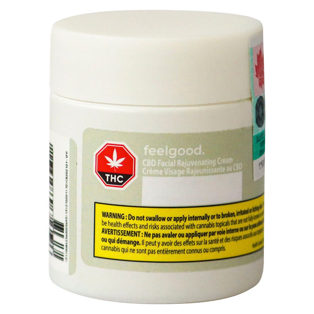 Cannabis Product CBD Facial Rejuvenating Cream by feelgood.