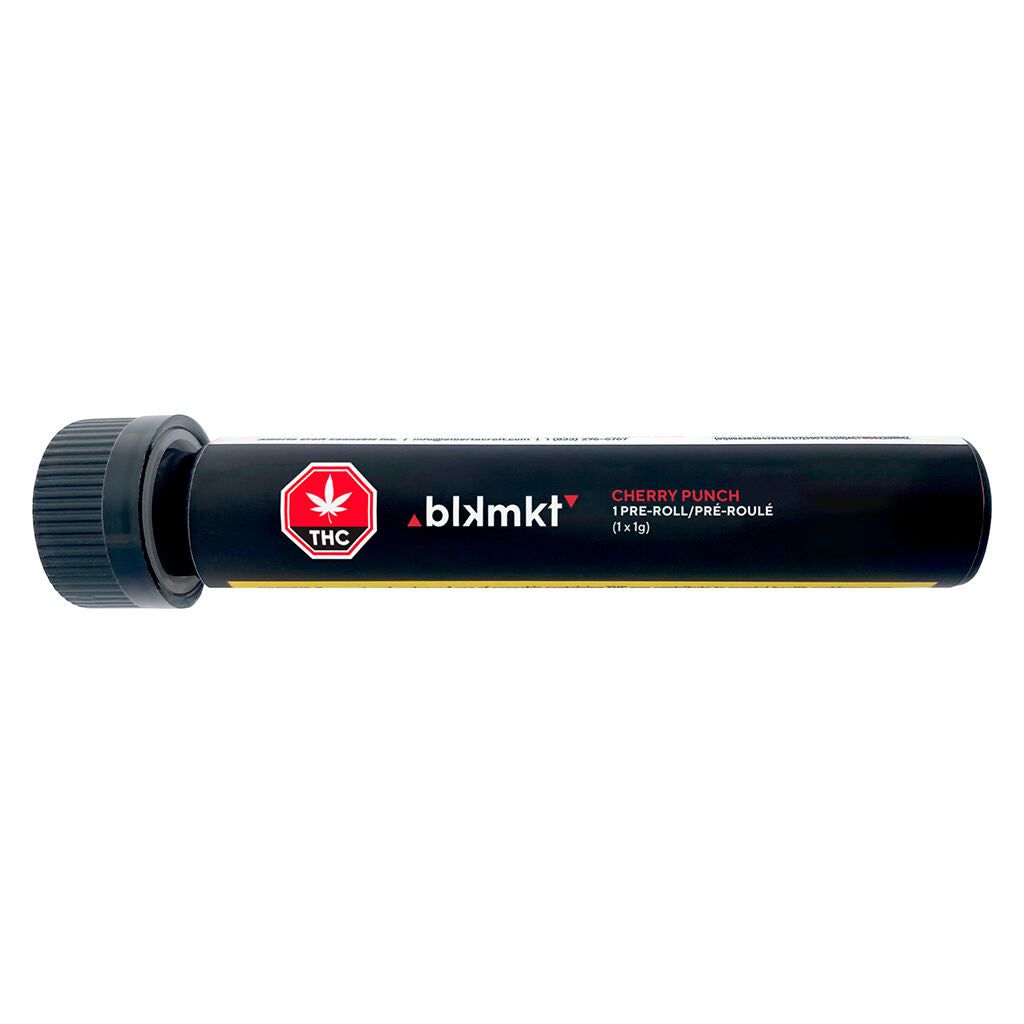 Cannabis Product Cherry Punch Pre-Roll by BLK MKT