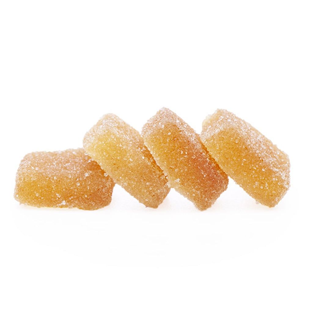 Cannabis Product Craft Sour Peach Soft Chews by White Rabbit OG