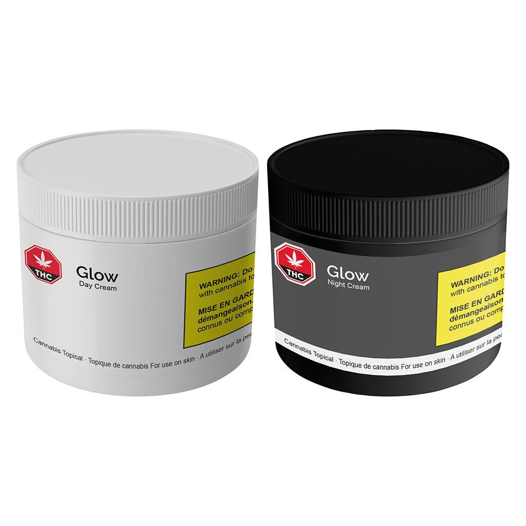 Cannabis Product Day & Night Cream Combo Pack by Glow