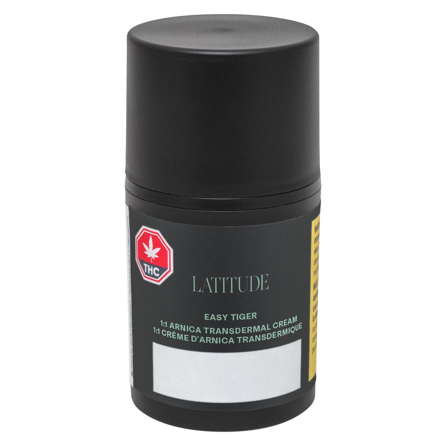 Cannabis Product Easy Tiger 1:1 Arnica Transdermal Cream by Latitude