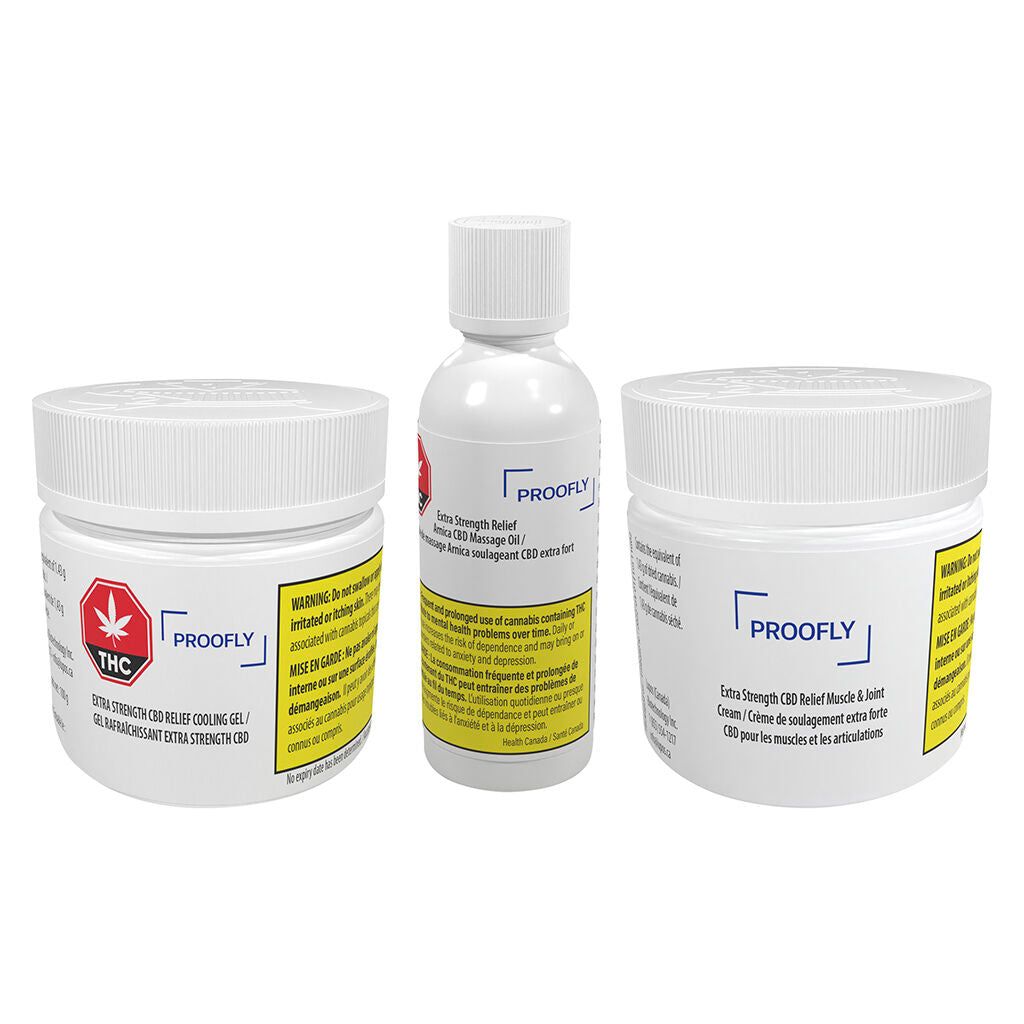 Cannabis Product Extra Strength CBD Relief Kit by Proofly