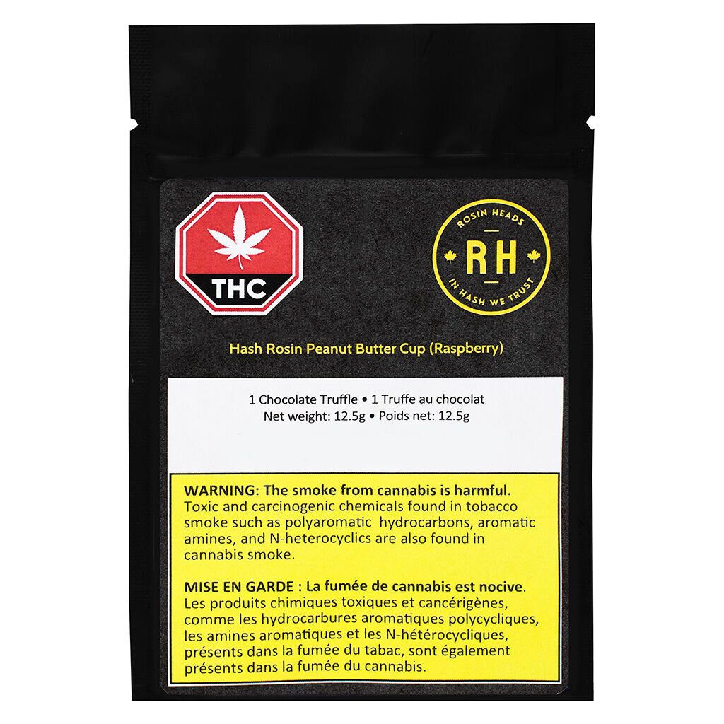 Cannabis Product Hash Rosin Peanut Butter Cup - Raspberry by Rosin Heads - 2
