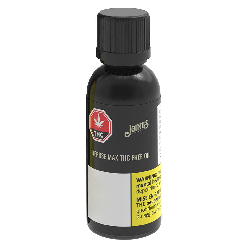 Cannabis Product Joints - Repose MAX T-Free Oil by Joints