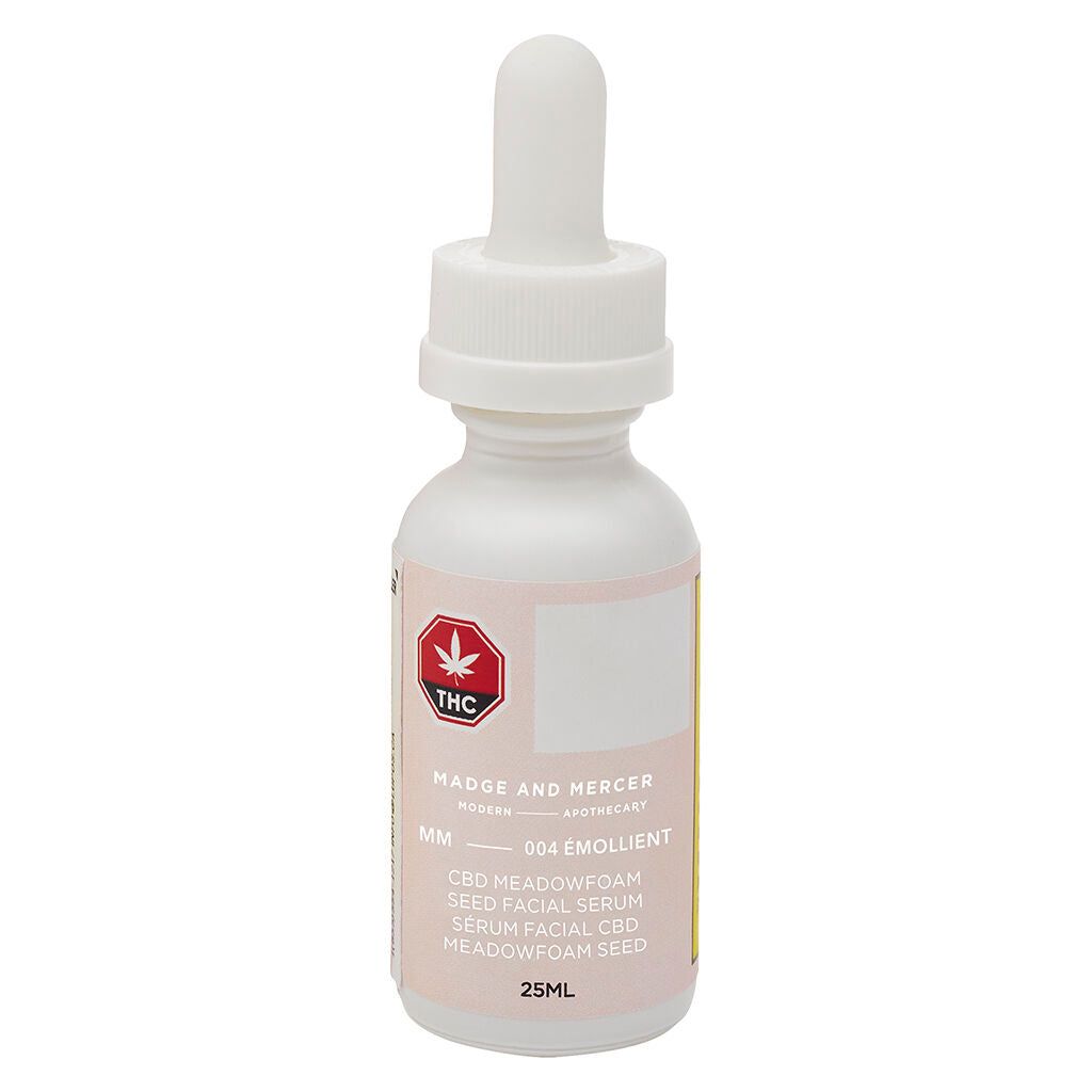 Cannabis Product MM 004 L’Émollient CBD Meadowfoam Seed Facial Serum by MADGE AND MERCER Modern Apothecary