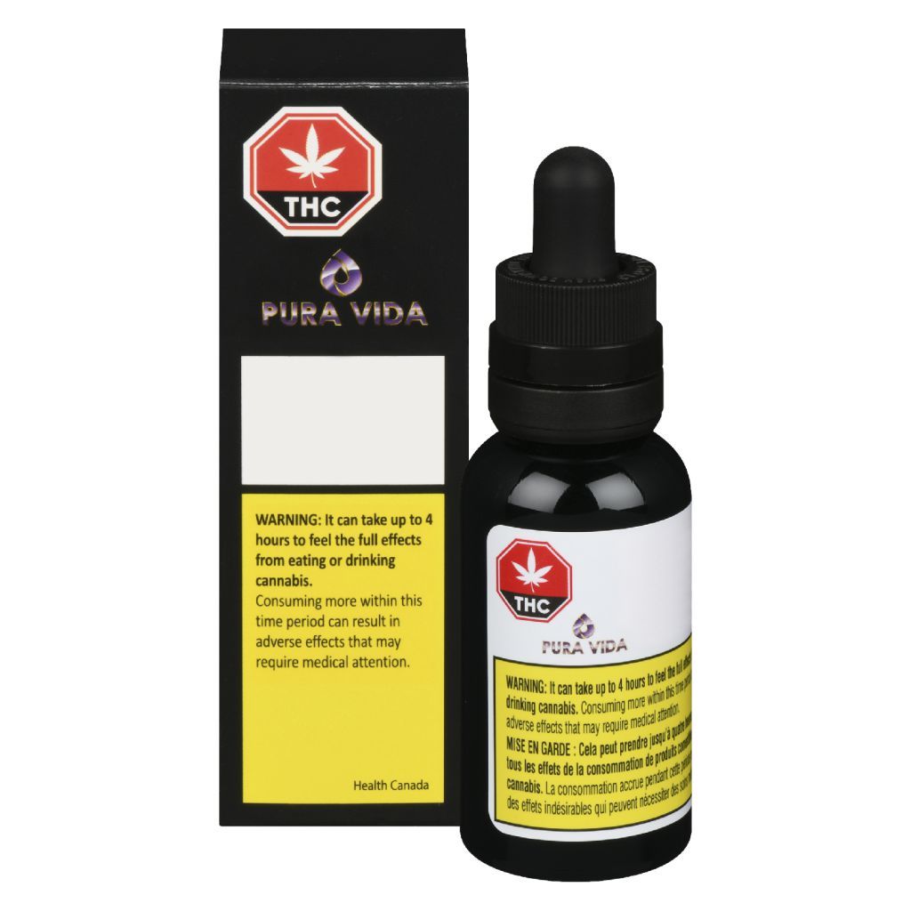 Cannabis Product Nightfall Indica Honey Oil Drops by Pura Vida - 1