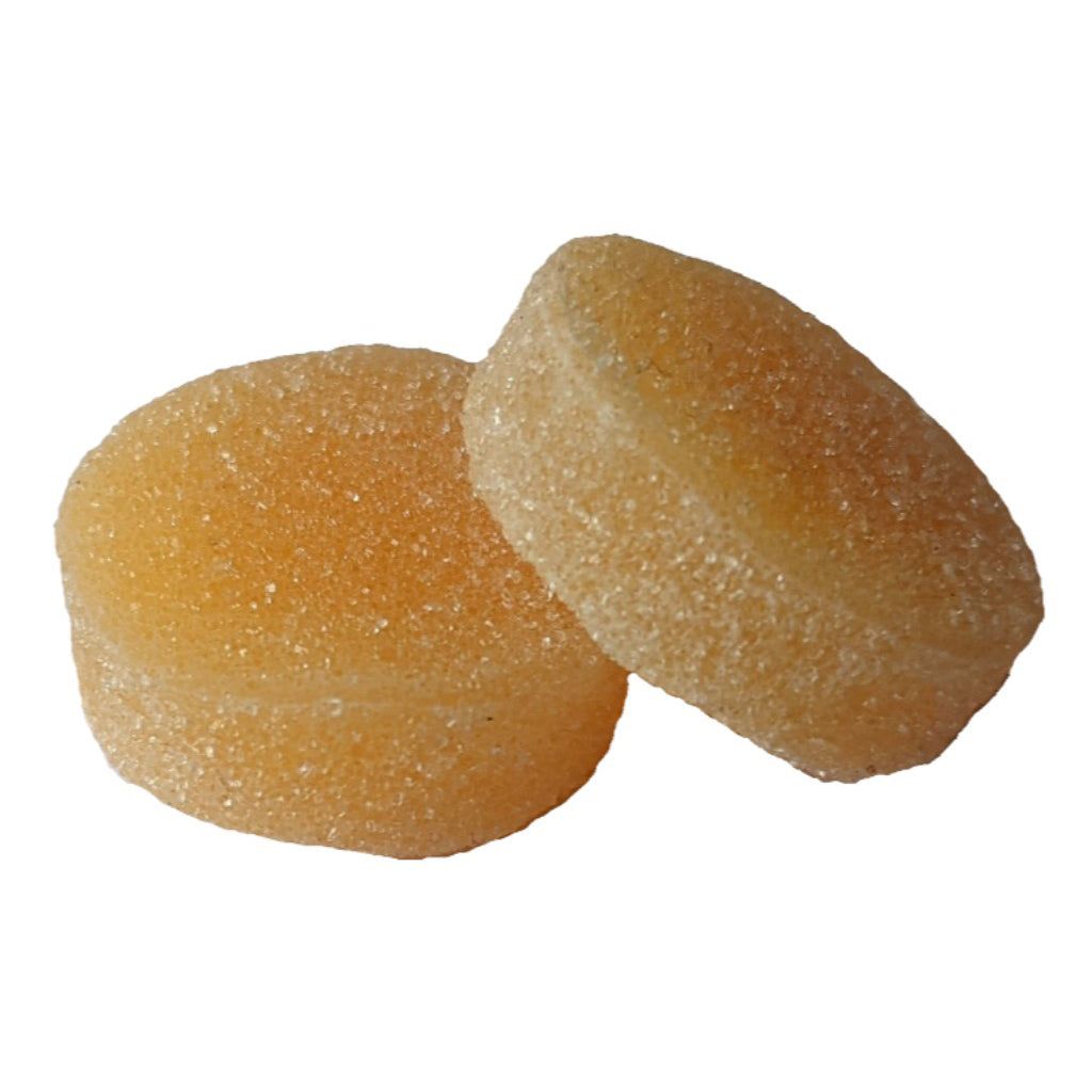 Cannabis Product Peach Soft Chews by Fritz's Cannabis Company