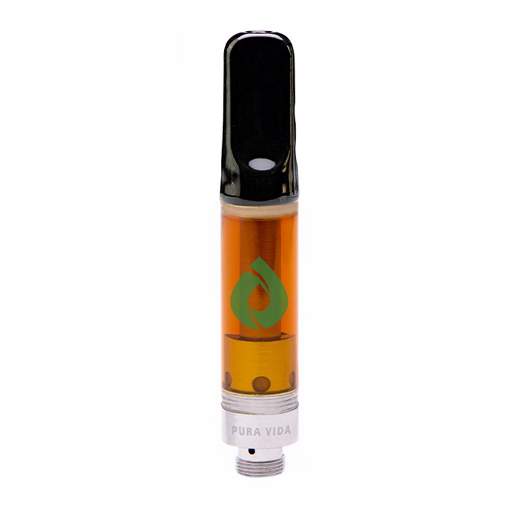 Cannabis Product Raspberry Hippie Crippler Honey Oil 510 Thread Cartridge by Pura Vida