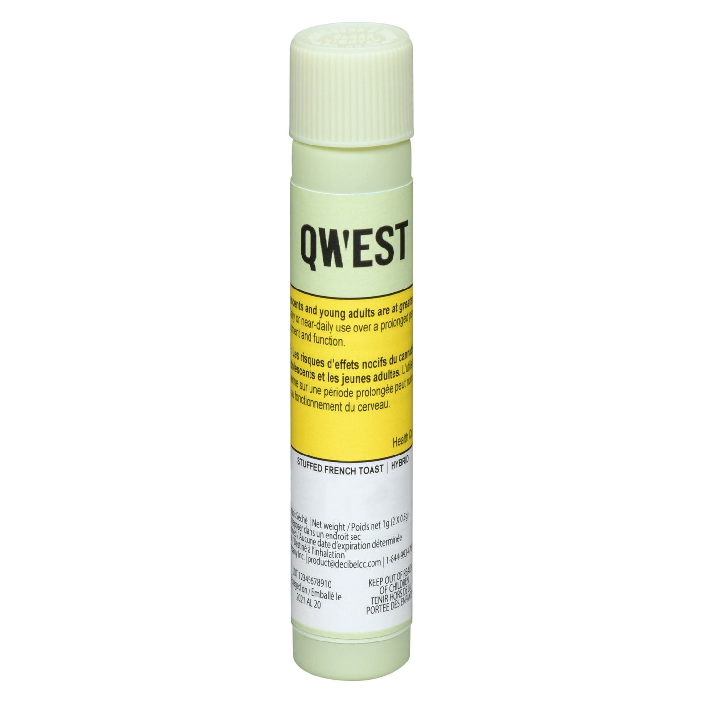 Cannabis Product Stuffed French Toast Pre-Roll by Qwest