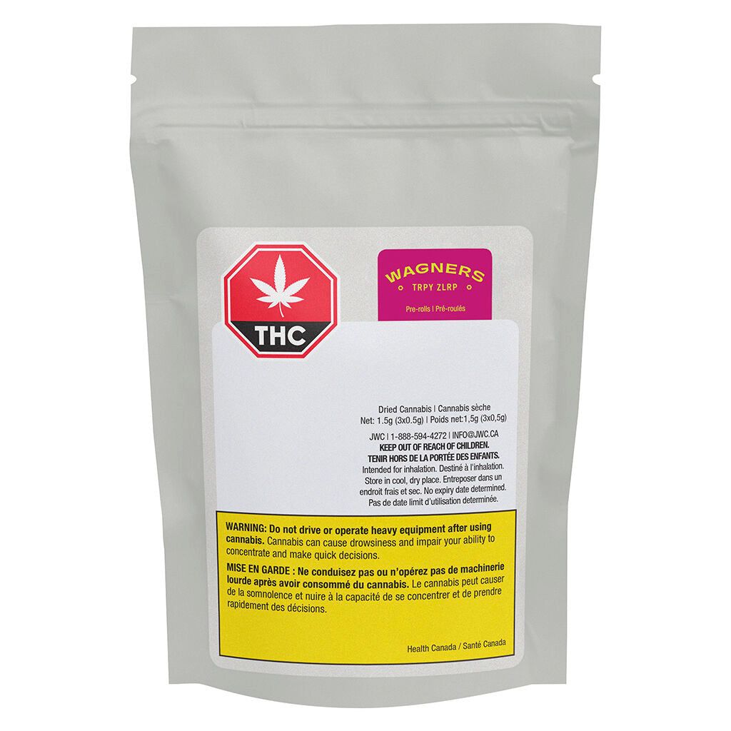 Cannabis Product TRPY SLRPY Pre-Roll by WAGNERS