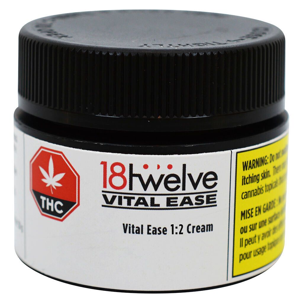 Cannabis Product Vital Ease 1:2 Cream by 18twelve: Vital Ease