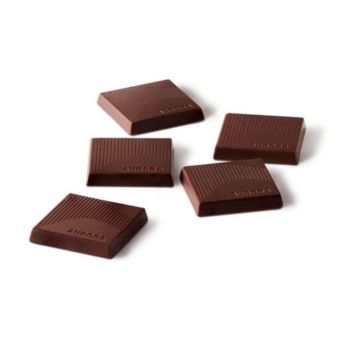 Cannabis Product 64% Cocoa Dark Chocolate Squares (5-Pieces) by Aurora Drift