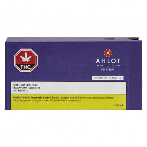 Cannabis Product AHLOT Cannabis Collections: High THC Select Pre-roll Multi-pack by AHLOT