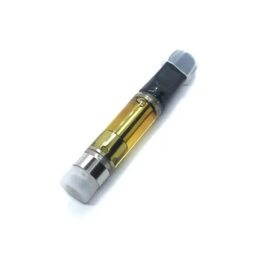 Cannabis Product Black Gas Indica Live Resin Prefilled Vape Cartridge by Highgrade
