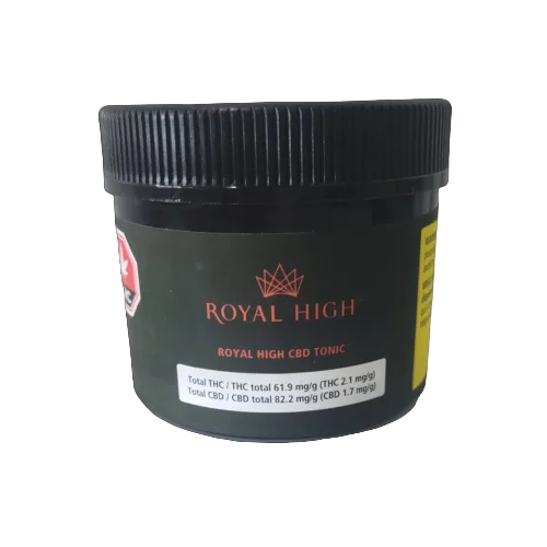 Cannabis Product CBD Tonic Flower by Royal High