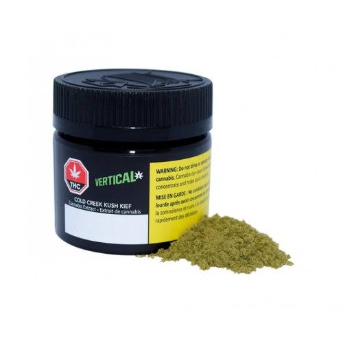 Cannabis Product Cold Creek Kush kief by Vertical