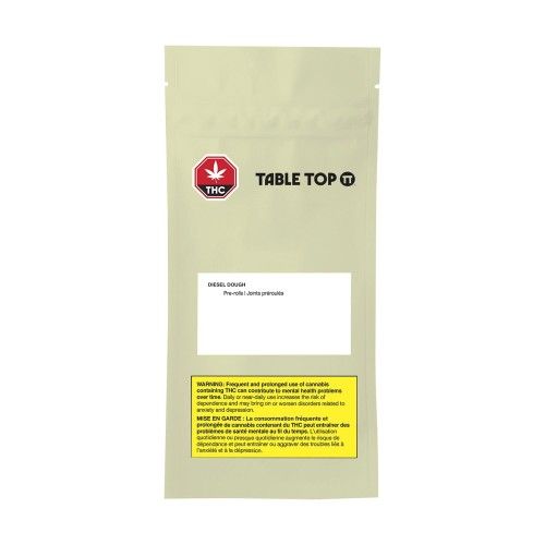 Cannabis Product Diesel Dough by TABLE TOP