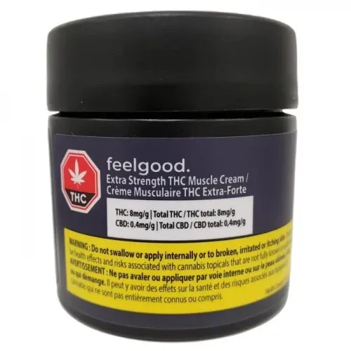 Cannabis Product Extra Strength THC Muscle Cream by feelgood.