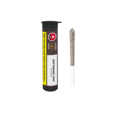 Cannabis Product Ghost Train Haze Pre Roll by Station House - 0