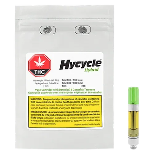 Cannabis Product Hybrid Vape Cartridge by Hycycle