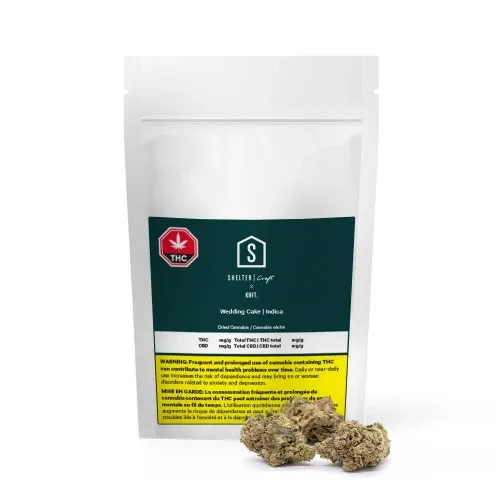 Cannabis Product KRFT Wedding Cake by Shelter Craft