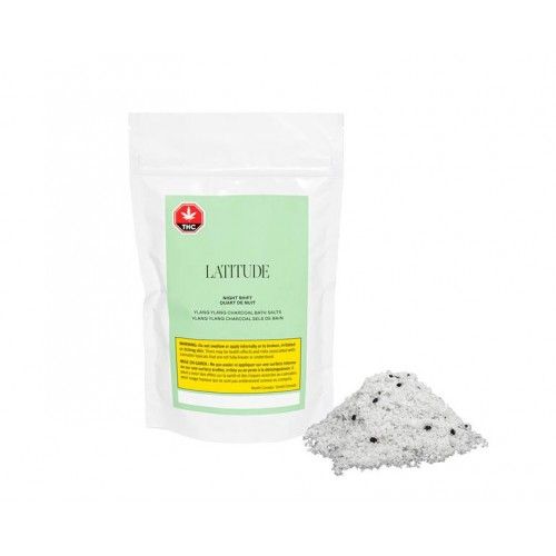 Cannabis Product Latitude Night Shift 1:1 Bath Salts by Latitude