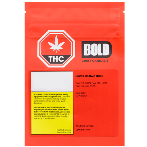 Cannabis Product Limited Cultivar Series by BOLD