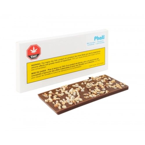 Cannabis Product Milk Chocolate With Hazelnuts by Phat420