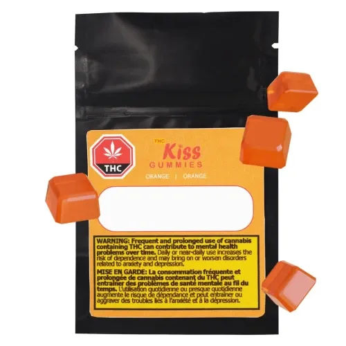 Cannabis Product Orange THC Sativa Kiss Gummies by THC BioMed